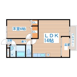 南仙台駅 徒歩30分 1階の物件間取画像